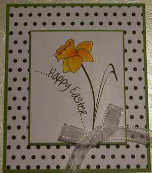 Digital Stamp, Easter Flower