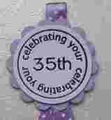 Celebrating your 35th, circle